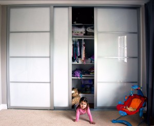 sliding closet door